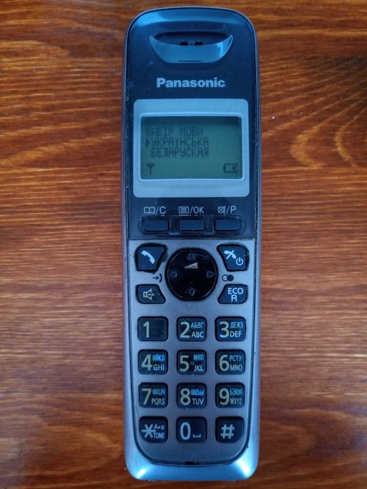 Panasonic KX-TG2511 Metallic, цифровий бездротовий телефон