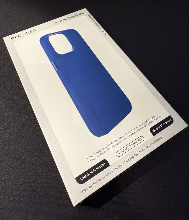 Silicone Back Cover Decoded do iPhone 15 pro max