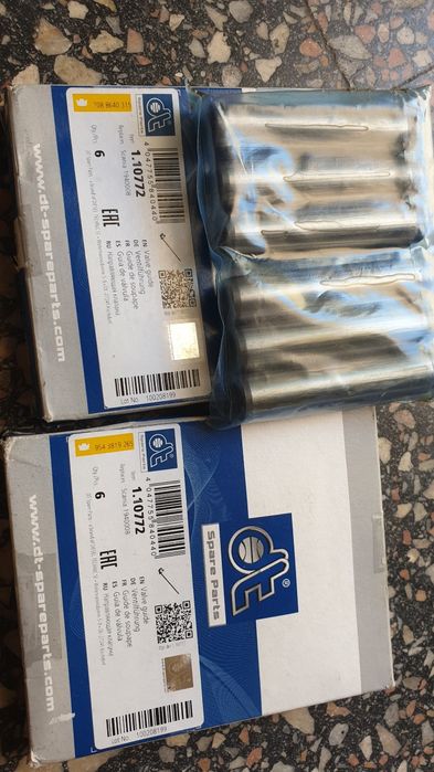 Guia de válvulas, admissão e escape substituir Scania 194.0008