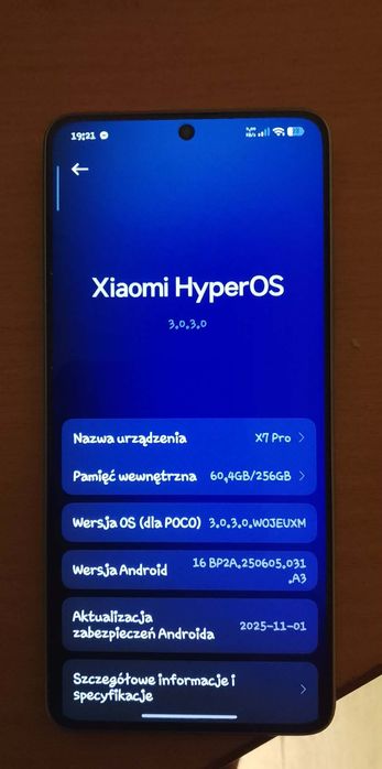 Poco x7 pro cały zestaw