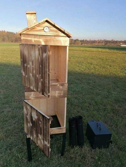 Wędzarnia drewniana JENDREK wędzok wędzarka z drzwiczkami