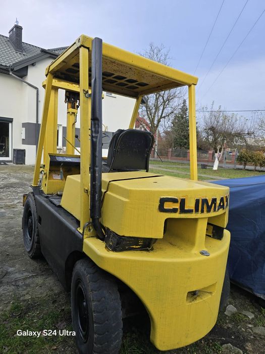 Wózek widłowy climax Coventry d60 diesel 6ton dostawa