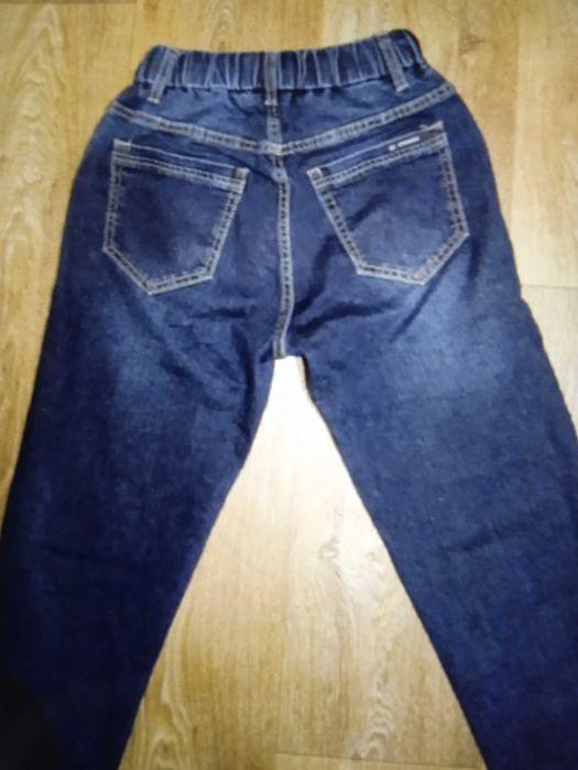 Джинсы джоггеры как новые
