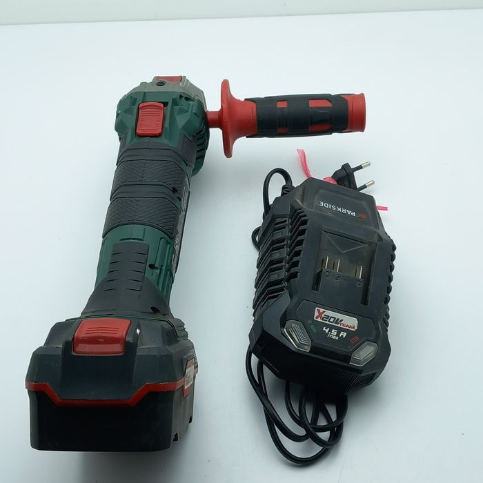 Akumulatorowa szlifierka kątowa 20 V, PARKSIDE PWSA 20-Li D4