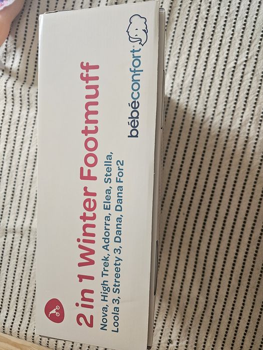 Saco térmico 2 em 1 para carrinho Maxi Cosi NOVO