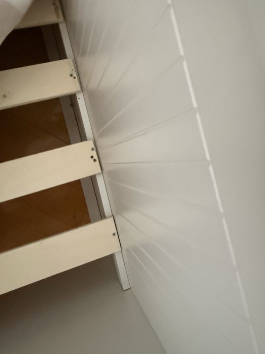 Łóżko rozkładane 80x200 160x200 białe z 2 szufladami leżanka Helmes