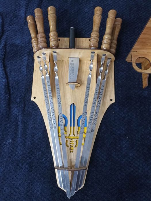 Шампура набор на подставке