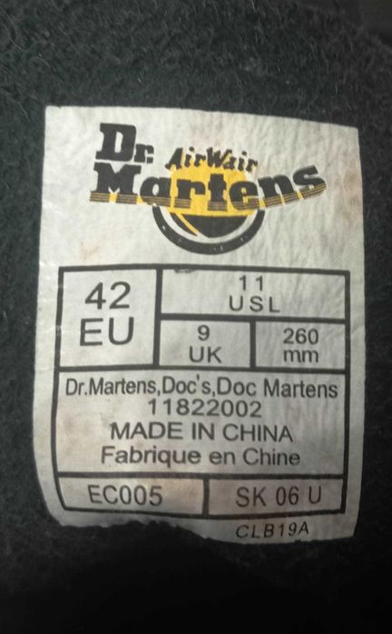 Nie oryginalne glany damskie inspirowane marką Dr. Martens
