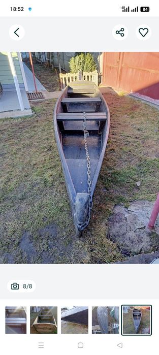 Продам дерев'яну лодку ручної роботи