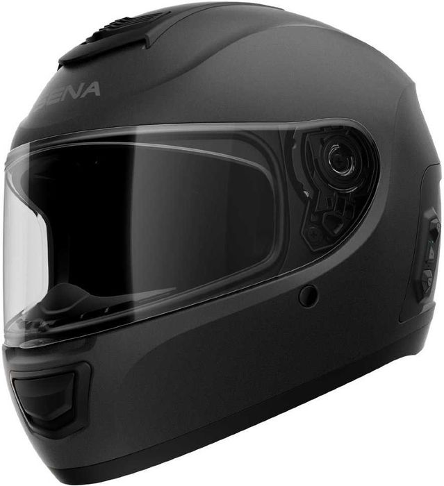Мотошолом Мотошлем чорний Sena Momentum M INC SP44 Bluetooth L 58-59см