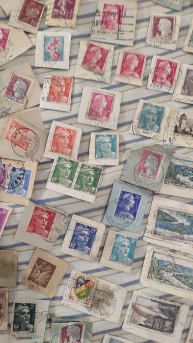 Lote selos antigos Franceses