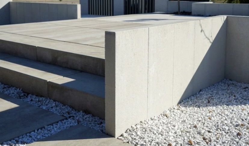 Vestone palisada CENTO, 100x30x8 cm KOLOR: perla 4 sztuk