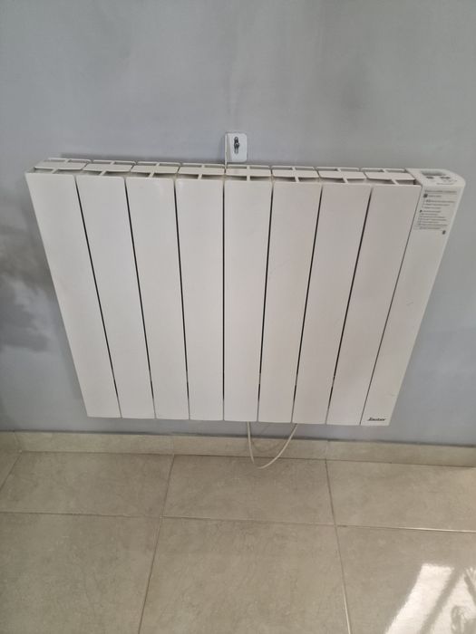 Radiador Elétrico Sauter 1500W — Inércia Seca com Pedra Natural