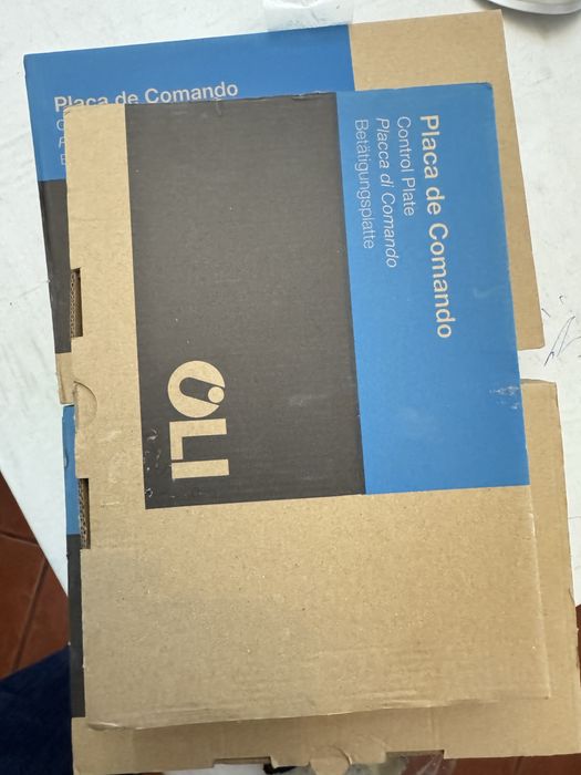 Placa de comando sanita oli 80 slim cromado novos