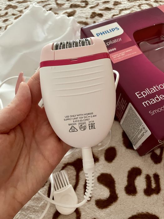 Епілятор Philips BRE255, 4000 з підсвіткою
