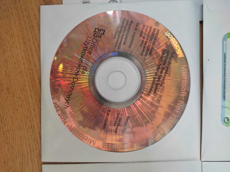 Microsoft office 2007 zestaw preinstalacyjny Office basic SB Pro H/S