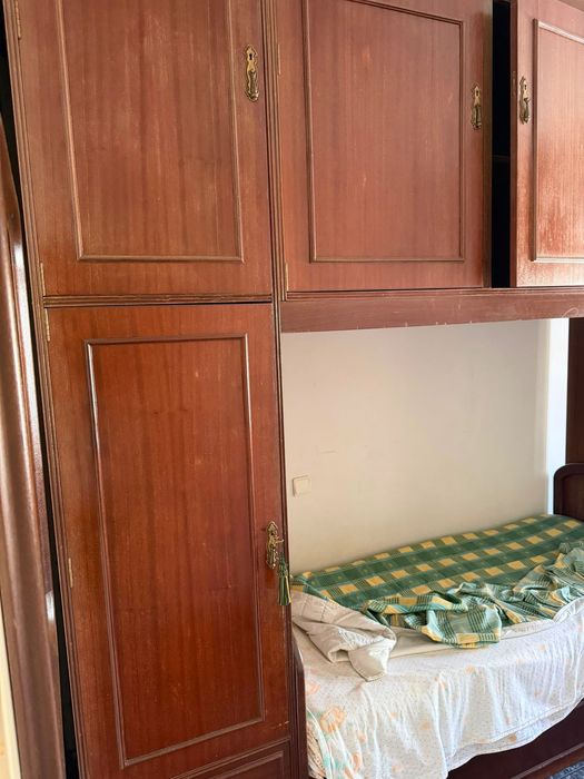 Estúdio quarto com duas camas