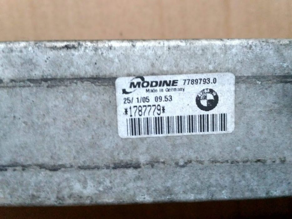 Radiador intercooler bmw 150cv