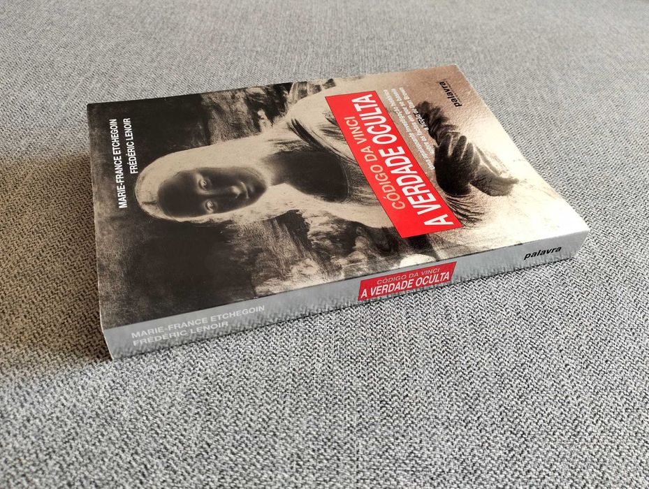 Livro "Código da Vinci - A verdade oculta" de Marie-France Etchegoin & Frédéric Lenoir