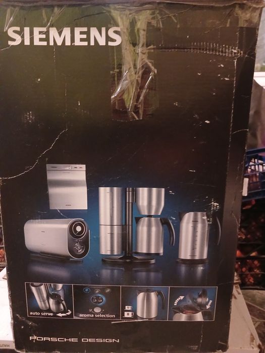 кофеварка Siemens Porsche Design TC911P2.