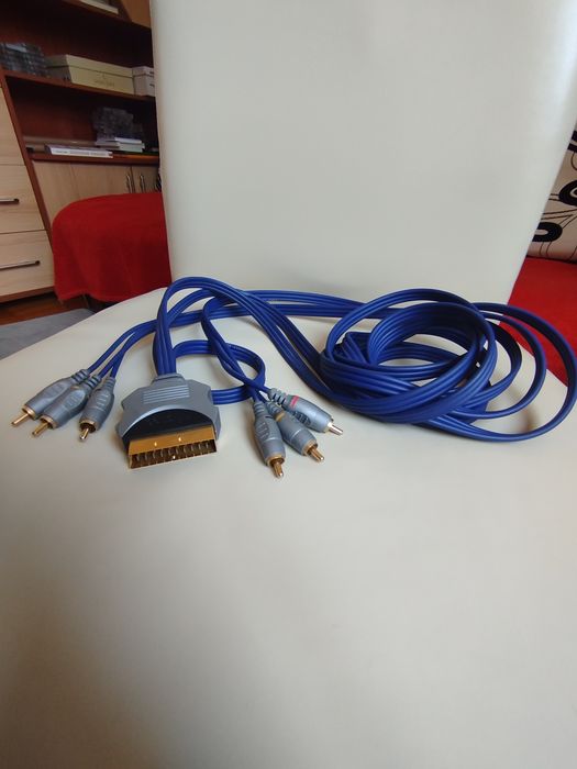 Kabel audio-video vivanco Euro Rca