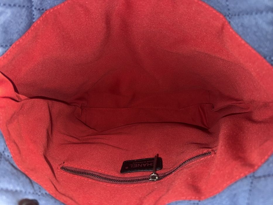 Сумка шоппер пляжная Chanel