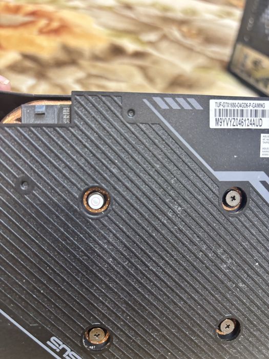 Видеокарта Asus gtx 1650 4g