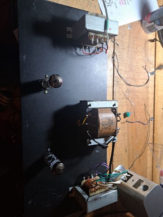 Wzmacniacz lampowy ecl 86 do dokończenia