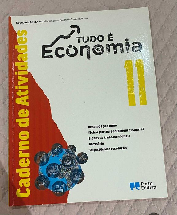 caderno tudo é economia - 11ºano