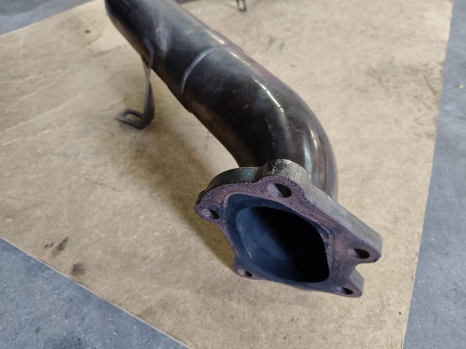 Linha escape 76mm subaru com panela varex de válvula