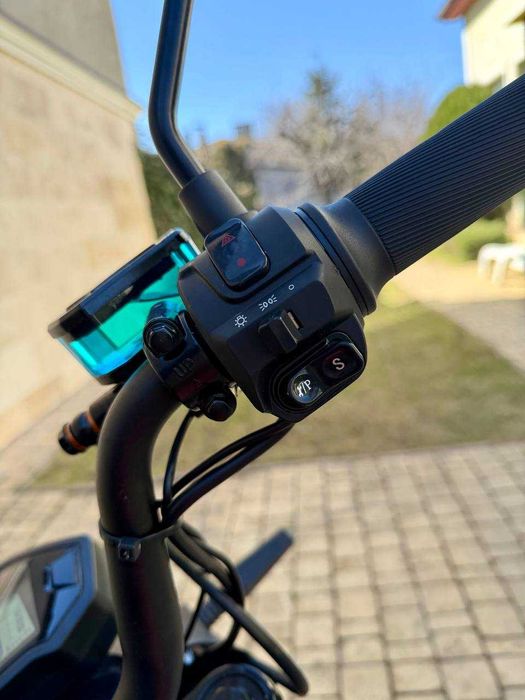 Електробайк Nitron 2800Wt Права не треба Электро мотоцикл 2800W Grey_c