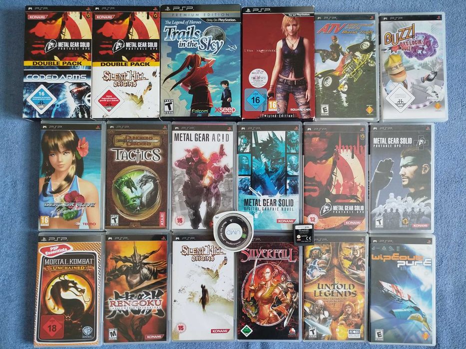 Ігри PSP Dead or Alive, Metal Gear, Silent Hill, The 3rd Birthday