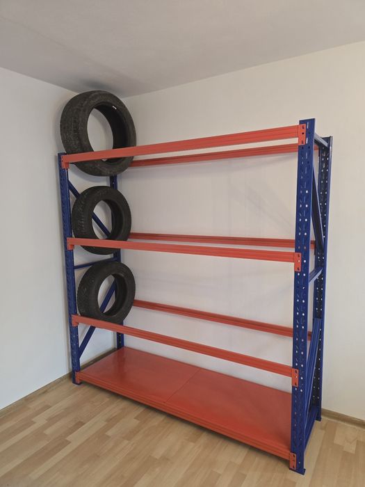 Faktura! NOWE REGAŁY metalowe 5-półkowe 200x200x60cm NOWE