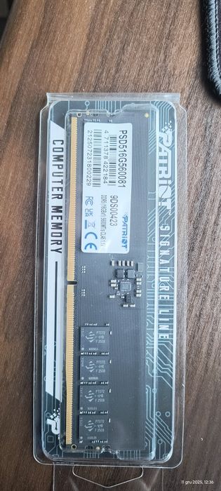 Pamięć RAM PATRIOT Signature DDR5 16GB 5600mhz(1*16GB) CL46