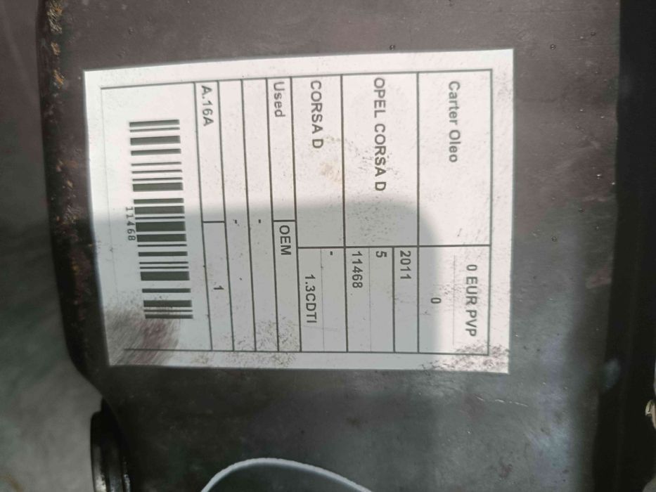 Carter OPEL Corsa D