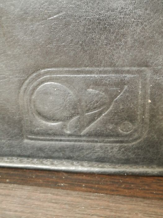 Pasta executiva em pele