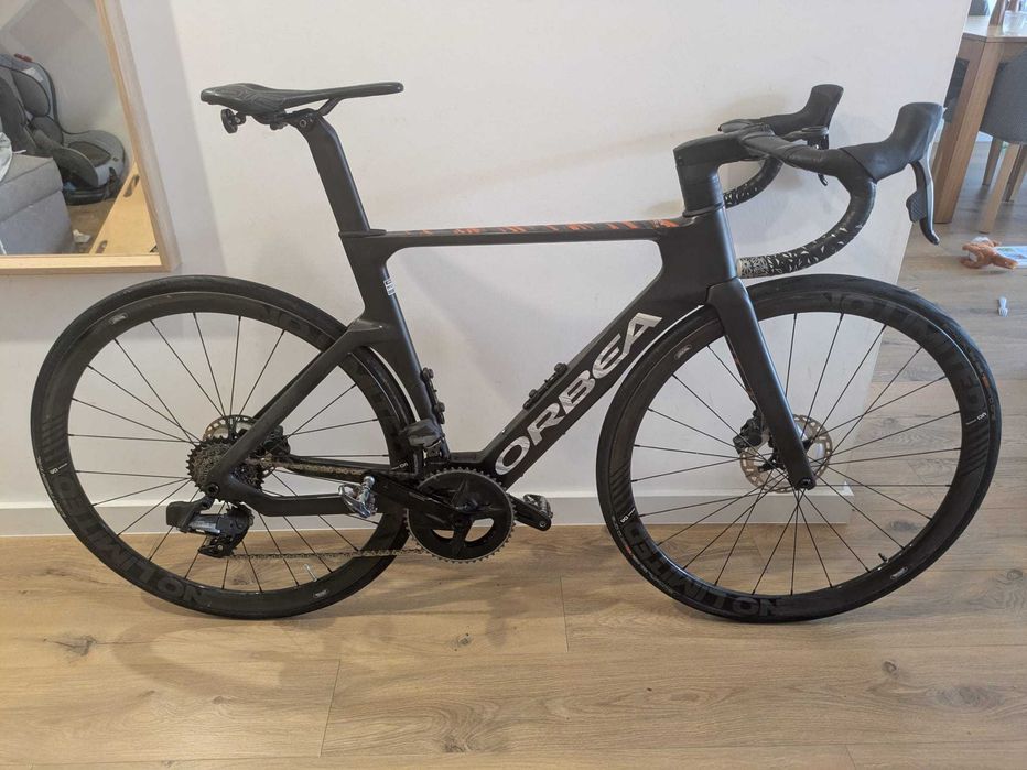 Orbea Orca Aero r. 51 - jak nowy Sram Force AXS, pomiar mocy, koła NO LIMITED DT Swiss. Siodełko Carbon Sqlab, Continental GP 5000