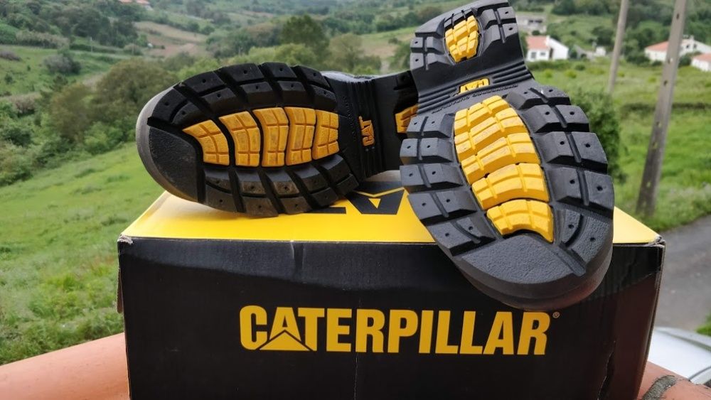 Sapatos de protecção CAT RIG S1 Preto Nº 41 - Novos