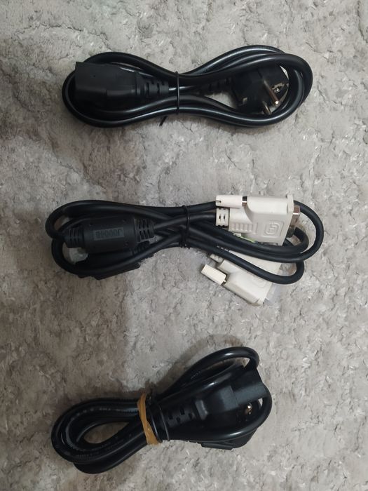 Шнуры -  БП, dwi, vga. Hdmi