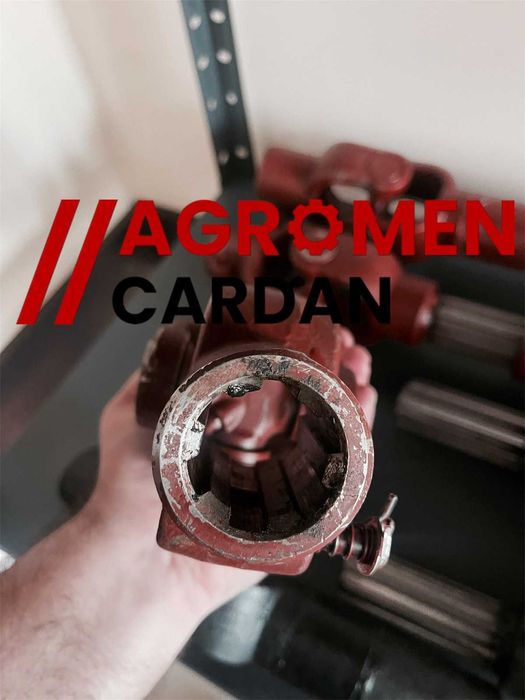 Шліцевий кардан для косарки подрібнювач обприскувач копалка фреза