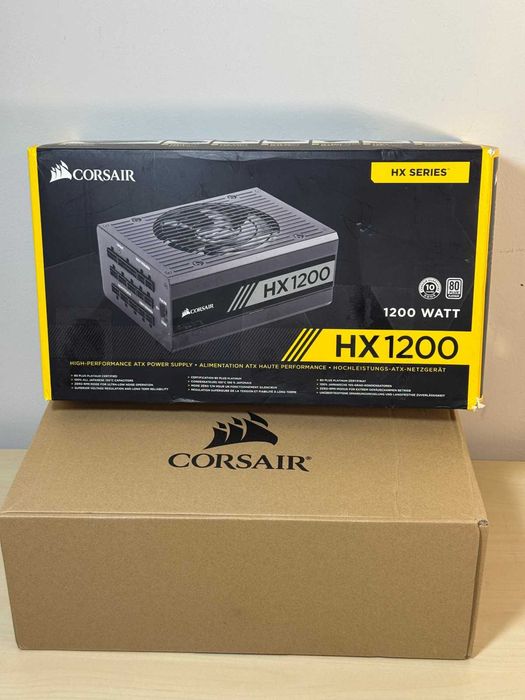 Corsair HX1200 80 Plus Platinum 1200W, na gwarancji