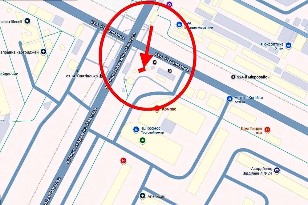 Великий павільйон біля метро та супермаркету продаж Харків