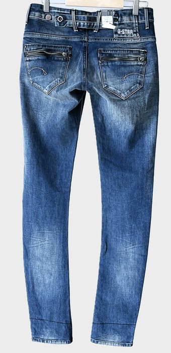 Spodnie jeansowe G-Star RAW męskie 28/32 niebieskie