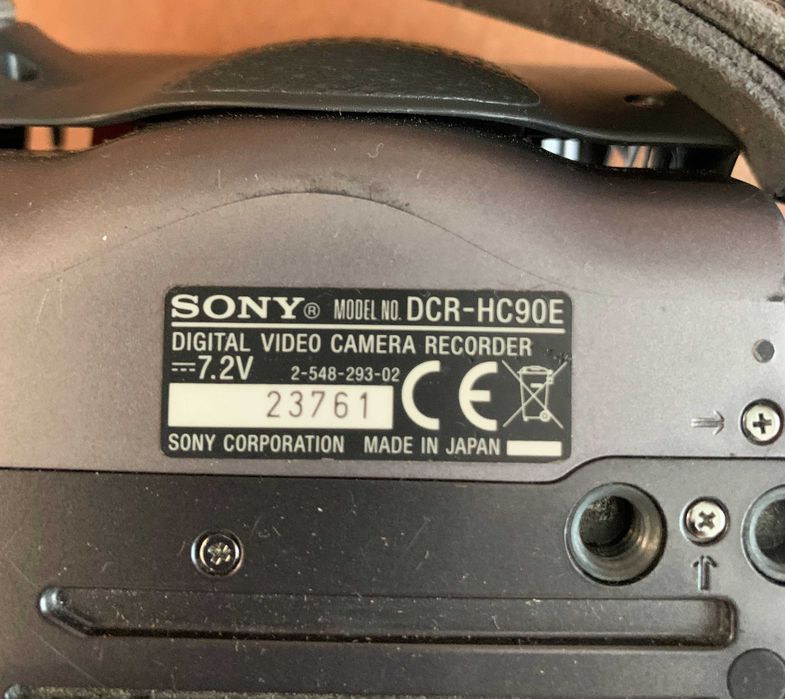 Conjunto de Câmeras de Vídeo Sony P/Peças