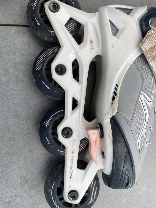 Łyżworolki dziewczęce Oxelo 29-32 Regulowane