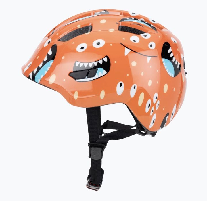 Шолом велосипедний дитячий ABUS Smiley 3.0 orange monster