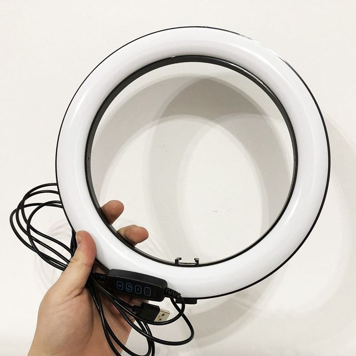 селфі лампа з тримачем для телефону