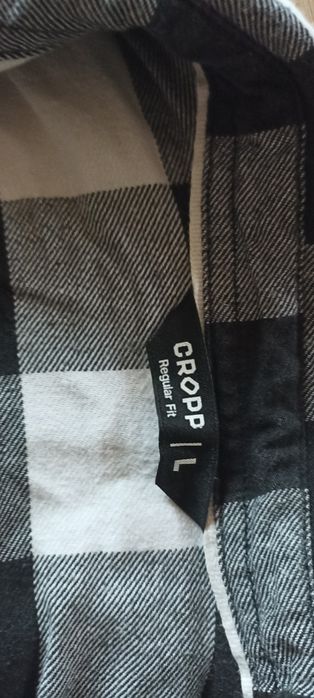 Koszula w kratę Cropp rozm L zestaw