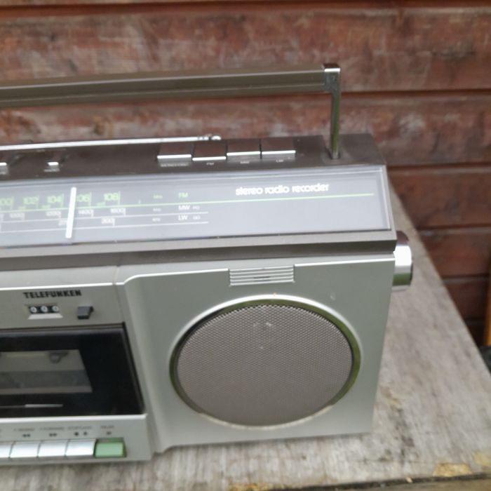 Radio magnetofon kolekcionerski Telefunken