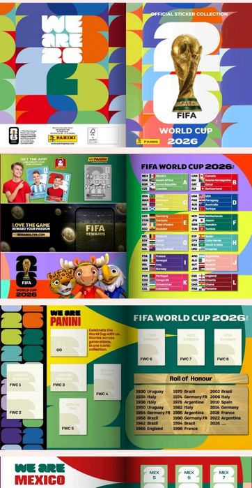 Coleção Mundial 2026 completa em PDF